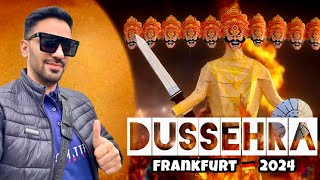 Dussehra celebartions in Frankfurt Germany 2024 [upl. by Balf]