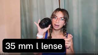 Canon EF 35mm f14L lens review [upl. by Lanna]