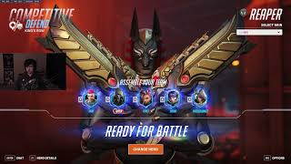 SUPER REAPER TOP 500 REAPER GAMEPLAY  Overwatch 2 Season 13 RANKED [upl. by Rhianon]