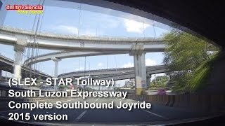 Pinoy Joyride  South Luzon Expressway Complete Southbound Joyride [upl. by Yearwood771]