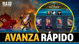 Avanza Rápido y Progresa al Máximo en Raid Shadow Legends [upl. by Arema]