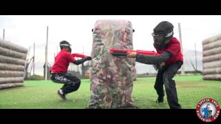 Family Friendly Paintball with Dave quotThe Beastquot Bains [upl. by Eadwine949]