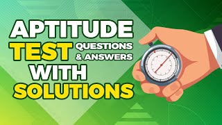 How to Pass Aptitude Test Questions with Answers and Solutions [upl. by Vanhook657]