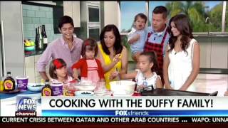 Rep Sean Duffy and Family making Wisconsin Pancakes on Cooking With Friends [upl. by Schacker]