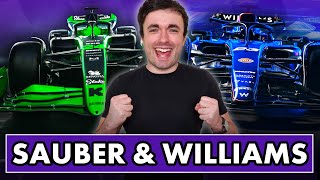 Our reaction to Sauber’s EXCITING new 2024 livery and Williams [upl. by Razec517]