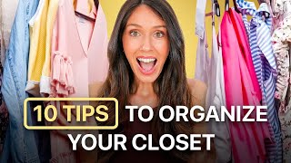 10 Clever Closet Organization Ideas That Will CHANGE YOUR LIFE [upl. by Aicnatsnoc]