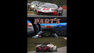 Lamborghini Murcielago RSV GT1Silvertone Circuit256kph top speedPART 3 [upl. by Inaffets760]