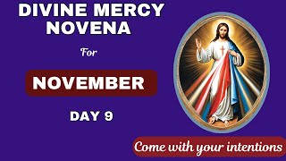 DIVINE MERCY NOVENA for NOVEMBER 2024 DAY NINE  🙏Divine Mercy novena day 9 [upl. by Kumler]