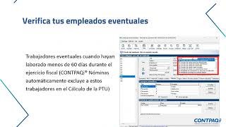 CONTPAQi® Nominas PTU 2024 [upl. by Halette900]