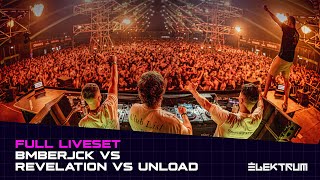 BMBERJCK vs Revelation vs Unload  Full Liveset  Elektrum Festival 2024 [upl. by Ahsinrat]