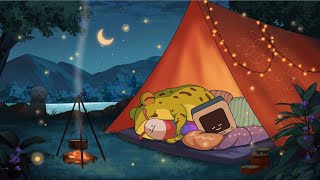 a peaceful summer night 🌙 calm your anxiety relaxing music chill lofi hip hop beats [upl. by Gottuard428]