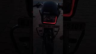 subscribe red blue neon light  hero splendor modified headlight youtube starcardecor1 short [upl. by Adelaide359]