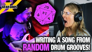 Writing A Song From RANDOM Drum Grooves 9 Feat COURTNEY LAPLANTE of SPIRITBOX  GEAR GODS [upl. by Enidan]