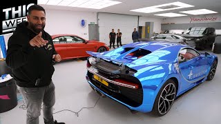 More Chrome Blue Bugatti Chiron What A Week  TWAY ep20 [upl. by Tnarg]