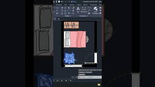 Autocad Floor Plan Dynamic Blocks autocadshorts autocad autocadarchitecture [upl. by Srevart]