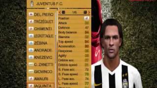 Juventus FC New Kits 2010  PES 2009 [upl. by Aryamoy]