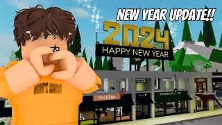 Brookhaven RP NEW YEAR UPDATE  NEW ISLAND HOUSE PLOT [upl. by Argile67]