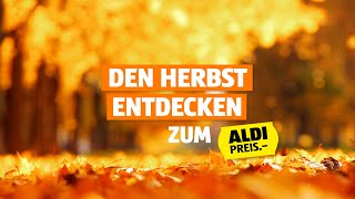 Den Herbst entdecken zum ALDI Preis [upl. by Woolson720]