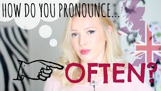 How do you pronounce OFTEN  British English Pronunciation [upl. by Atteselrahc628]