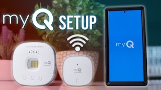 MyQ Wireless Smart Garage Hub  Complete Setup Guide [upl. by Ailemak]