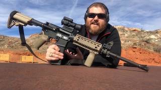 Range Review of AimPoint PRO on Colt LE 6920 [upl. by Waxler587]