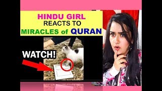 Hindu Girl Reacts To MIRACLES OF ALLAH  CAT WILL NOT WALK ON THE QURAN MIRACLES OF QURANREACTION [upl. by Suirradal277]