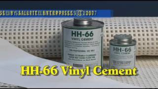 Vinyl Cement HH66 for Vinyl Fabrics [upl. by Lleunamme]