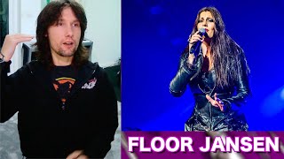 Ok so Floor Jansen just RAISED the bar to CRAZY heights [upl. by Cavil]