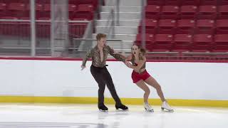 Lake Placid 2024 International RD Nadiia BASHYNSKA  Peter BEAUMONT [upl. by Oilicec]