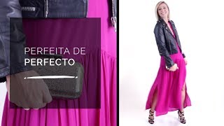 PERFEITA DE PERFECTO  LOOKS COM JAQUETA PERFECTO [upl. by Atsugua]