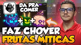 COMO BAIXAR SCRIPT QUE FAZ CHOVER FRUTA MÍTICA NO BLOX FRUITS  DA PRA COMER [upl. by Twitt]