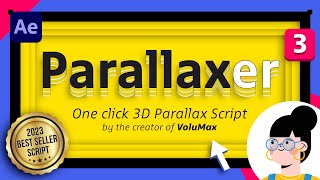 One Click 3D PARALLAX Script  PARALLAXER 3 for After Effects [upl. by Bibby22]