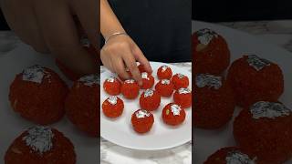 Diwali Special Motichoor Laddu ASMR Cooking shorts food cooking indianasmrworld diwali sweet [upl. by Etnomaj]