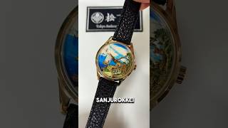 The works of Katsushika Hokusai are expressed on the dial 🌊 [upl. by Ydospahr]