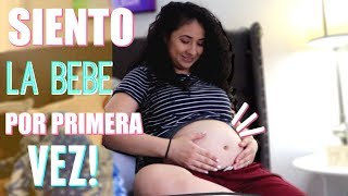 PRIMEROS MOVIMIENTOS en la PANZA 🥰 SEMANA 14 de EMBARAZO 🤰🏻 Vlog Maternidad 🎥 [upl. by Monah]