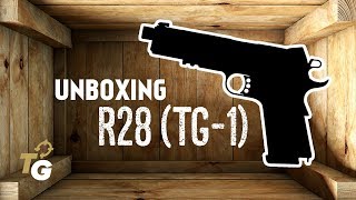 Army Armament R28 TG1  Dark EarthBrown  Airsoft Replica Unboxing [upl. by Laine888]