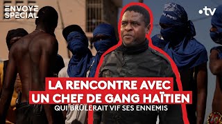 Rencontre avec un chef de gang haïtien surnommé quotBarbecuequot [upl. by Minier]