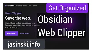 Obsidian Webclipper [upl. by Adair]