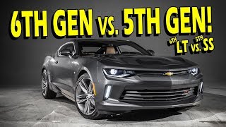 6th Gen Camaro LT RS vs 5th Gen Camaro SS  I Know Take it to the Track [upl. by Okoyk189]