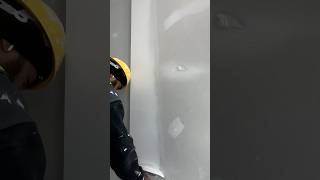 How to do final coat on corner bead👷‍♂️ [upl. by Caye]