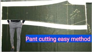 Perfect formal Pant cutting 2019  Body fit pant cutting  How to pant cutting 2019 [upl. by Awra871]