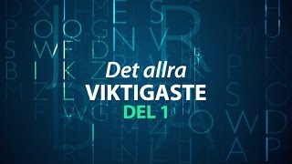 Det allra viktigaste I  PerArne Imsen  Om försoningen [upl. by Airym]