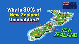 Why So Much of New Zealand Is Still Unpopulated The Story Behind New Zealands Sparse Population [upl. by Alston400]