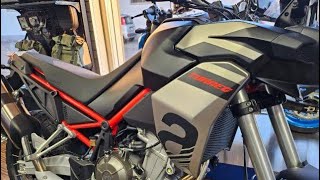 2024 Aprilia Tuareg 660 walkaround amp Review [upl. by Eduino898]