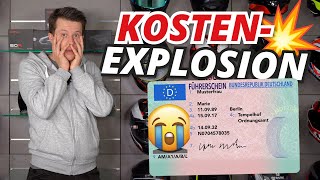 KOSTENEXPLOSION Das kostet der Motorradführerschein 2023 Klasse A2 amp A [upl. by Harris]