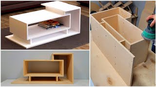 Amazing DIY Coffee Table Design Wooden Center Table DIY Home Furniture Ideas Woodworking project2 [upl. by Odlo683]