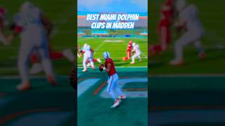 Miami Dolphin Madden Clips football nfl miamidolphins [upl. by Ivgnout]