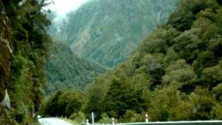 New Zealand  Haast to Wanaka [upl. by Ariaek]