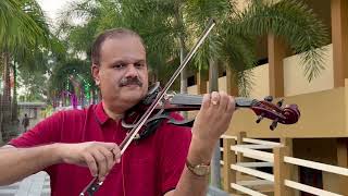 Mele poomala Dr Jobi Vempala on Violin [upl. by Manolo]