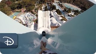 Summit Plummet  Blizzard Beach POV  Walt Disney World [upl. by Atteval]